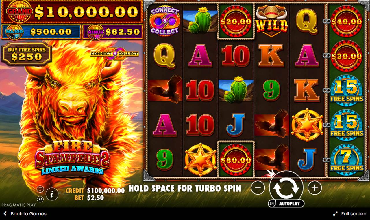 Fire Stampede 2 (Pragmatic Play) Image 2